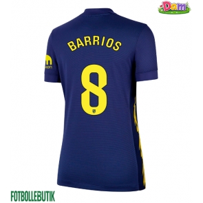 Atletico Madrid Pablo Barrios #8 Bortatröja Kvinnor 2025-26 Kortärmad